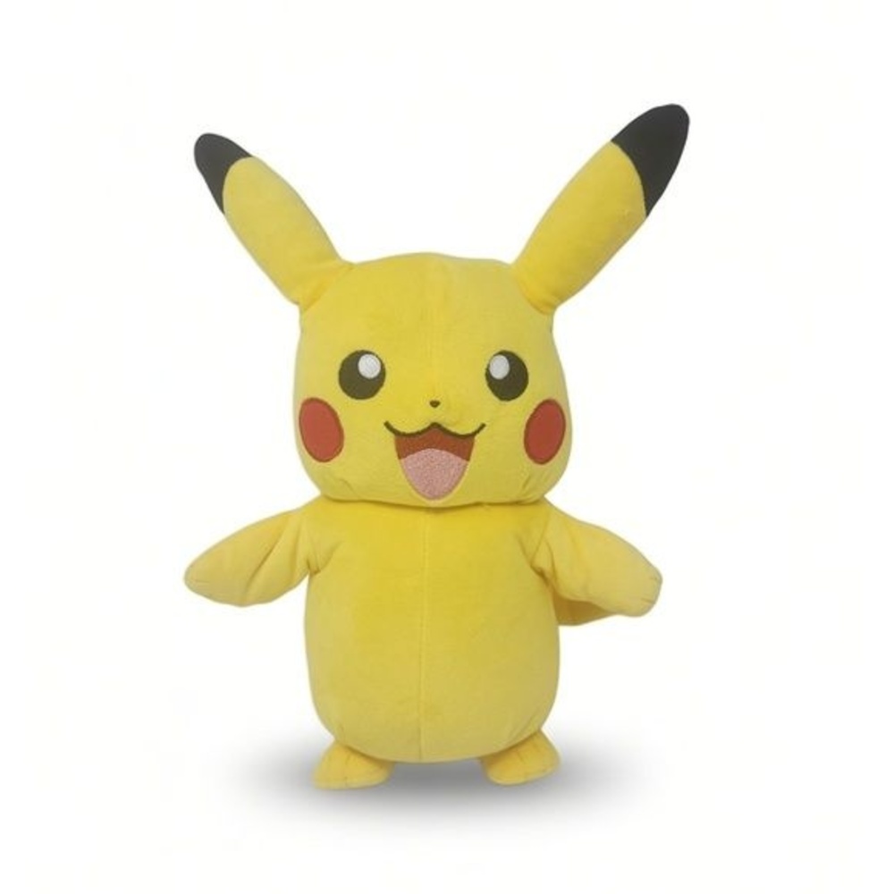 Jazwares Pikachu Animated Talking Interactive Plush 8in Soft Polyester Toy